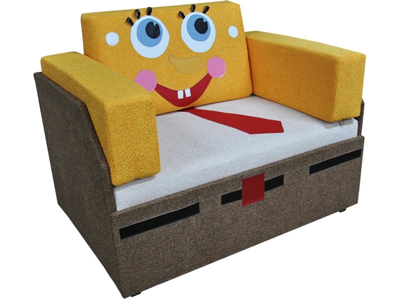 Ribeka Детский диван Спанч Боб (Кубик-боковой)