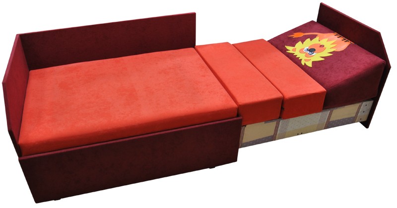 Ribeka Детский диван Лев (Кубик-боковой)