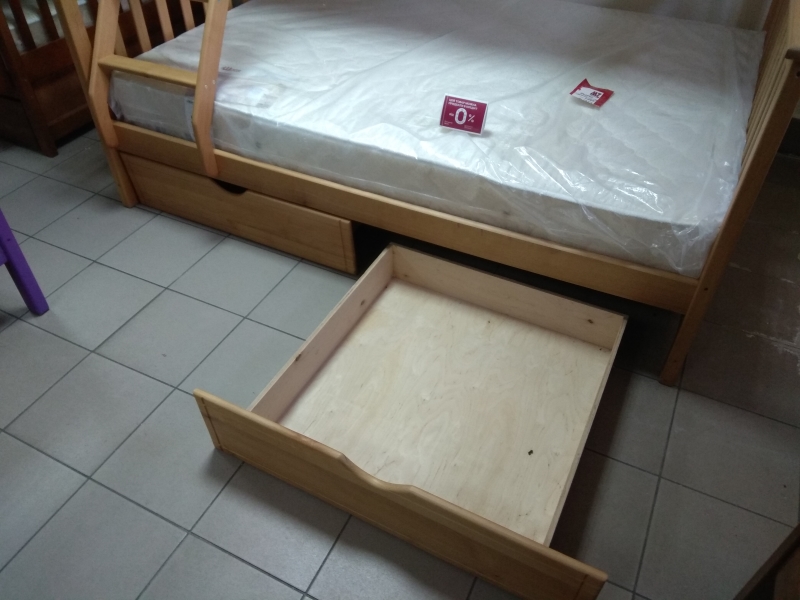 2 Яруса Двухъярусная кровать Жасмин XL