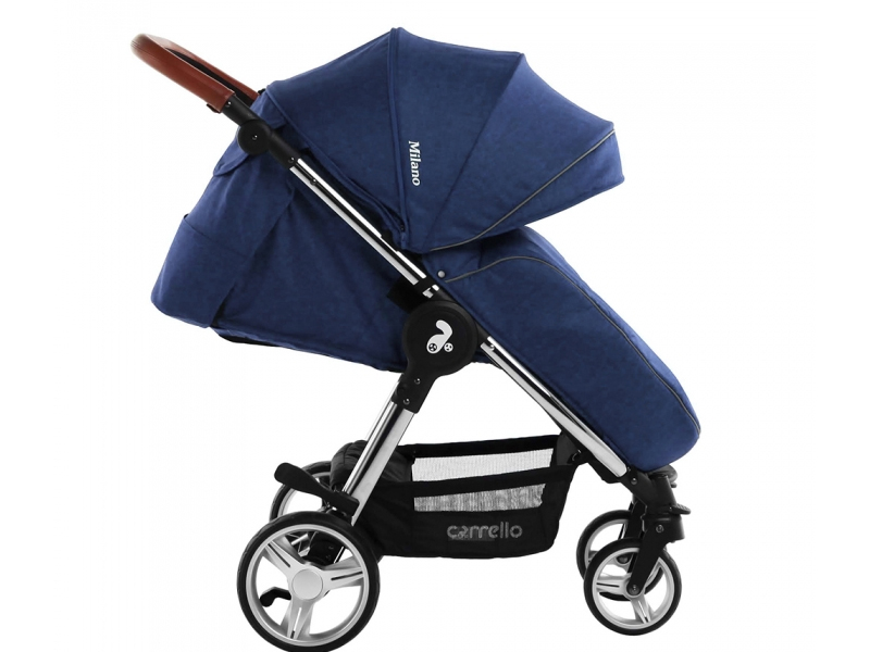 Baby-Tilly Коляска прогулочная CARRELLO Milano CRL-5501 Velvet Blue