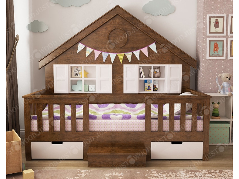 JustWood Детская кровать-домик «Мечта»