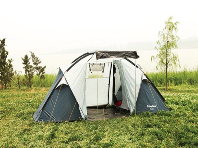 Menco Палатка KingCamp Bari 4 (KT3030) Grey/Blue