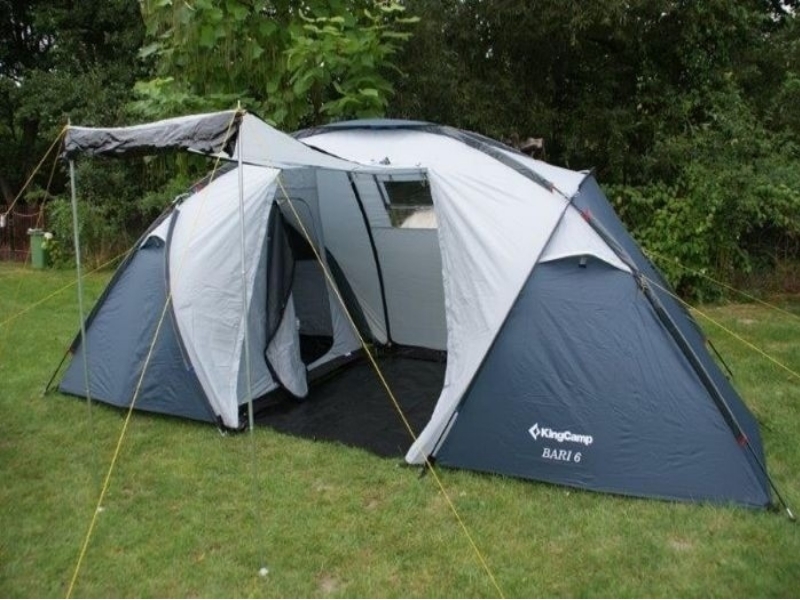 Menco Палатка KingCamp Bari 6 (KT3031) Grey/Blue