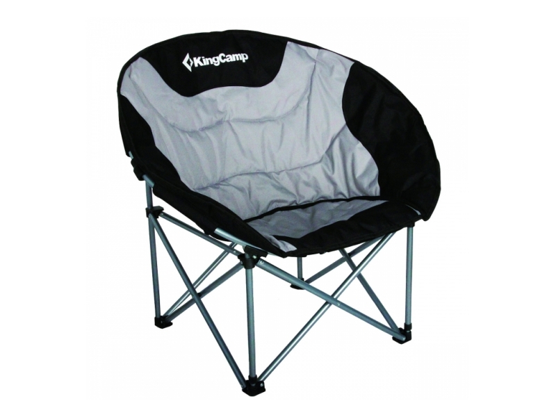 Menco Раскладное кресло KingCamp Deluxe Moon Chair (KC3889) Black/grey