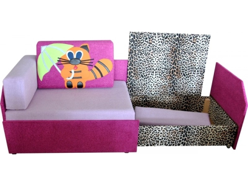 Ribeka Детский диван Котик (Кубик-боковой)