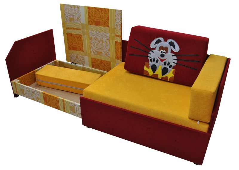 Ribeka Детский диван Мышка (Кубик-боковой)