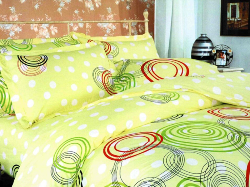 ТЭП Комплект постельного белья двухспальный (круги разноцветные 606)