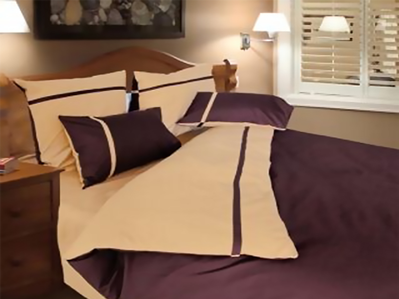 ТЭП Комплект постельного белья двухспальный (дуэт коричневый 985)