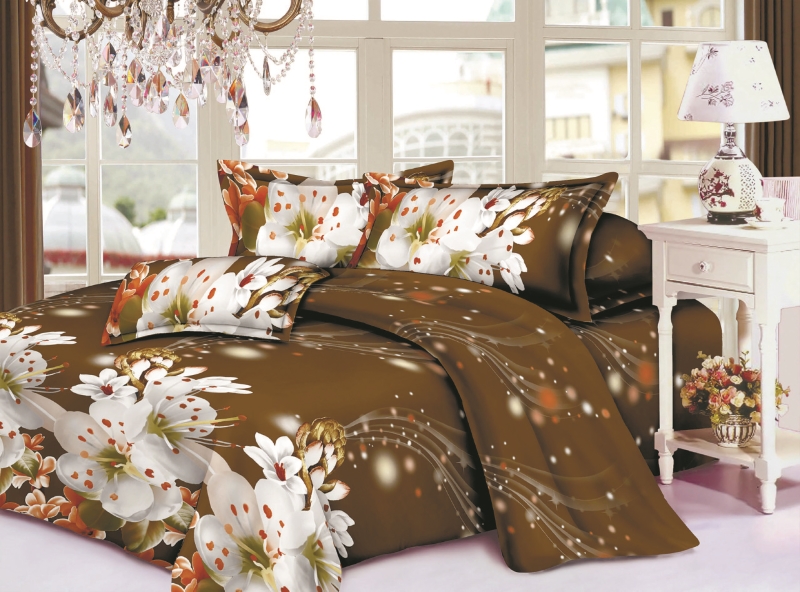 Балакком Комплект постельного белья двухспальный Restline (вишневое цветение 100)