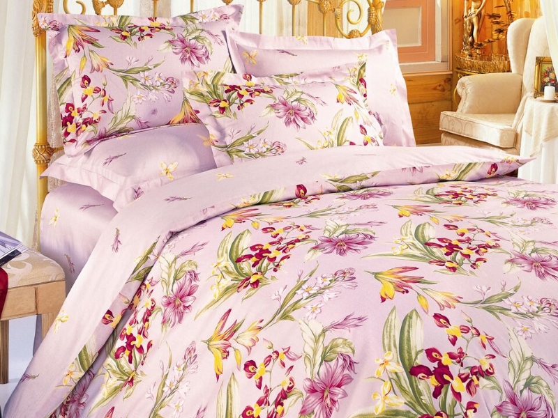 Балакком Комплект постельного белья Standart collection двухспальный (ириски розовые К16)