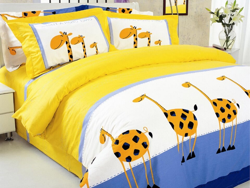 ТЭП Комплект постельного белья подростковый (жирафы 604)