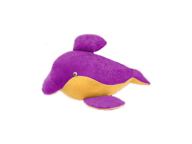 Макси-Мебель мягкая Подушка-игрушка Дельфин