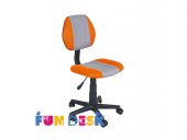 Кресло детское LST4 Orange-Grey
