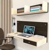 Навесной компьютерный стол Comfy-Home AirTable- R1 Kit
