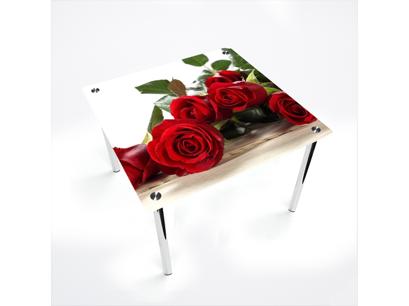 Компания БЦ-стол Стол обеденный квадратный Red Roses