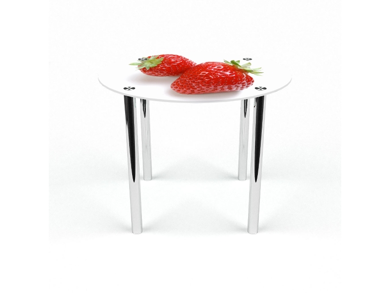 Компания БЦ-стол Стол обеденный круглый Red berry