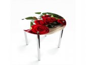 Стол обеденный круглый Red Roses