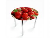 Стол обеденный круглый Strawberry