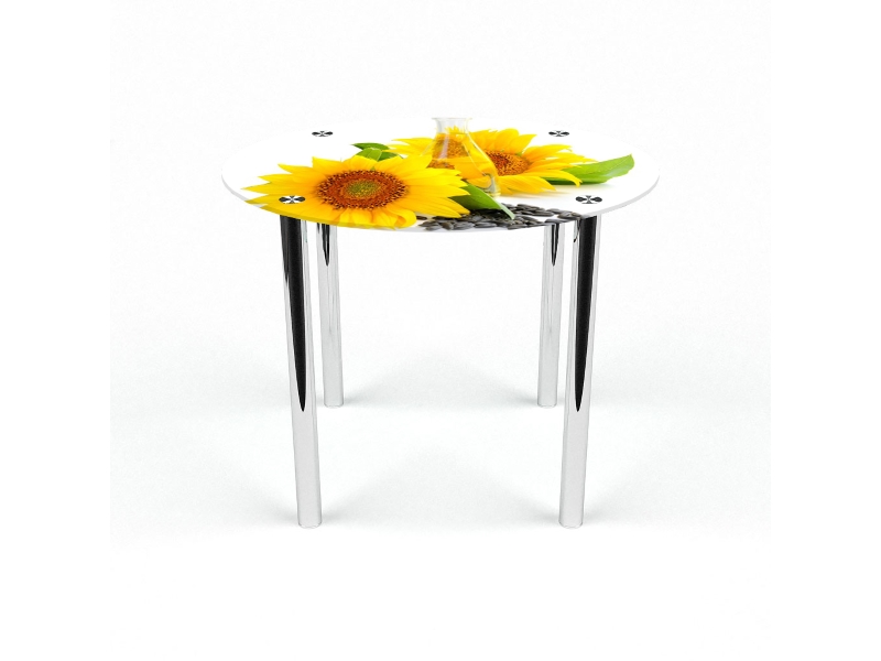Компания БЦ-стол Стол обеденный круглый Sunflower