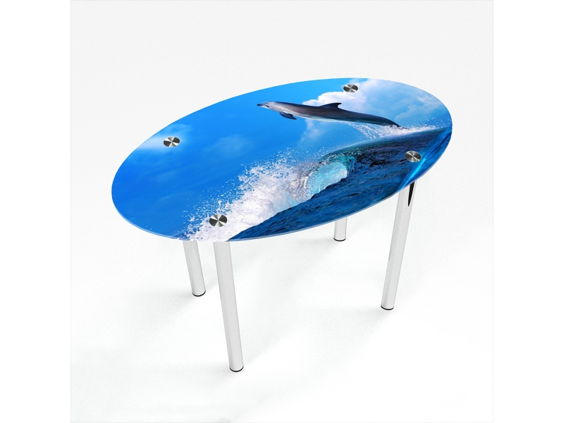 Компания БЦ-стол Стол обеденный овальный Dolphin