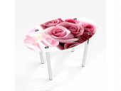 Стол обеденный овальный Pink Roses