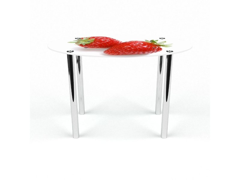 Компания БЦ-стол Стол обеденный овальный Red berry