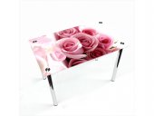 Стол обеденный прямоугольный Pink Roses