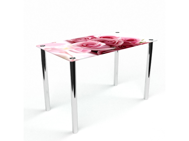 Компания БЦ-стол Стол обеденный прямоугольный Pink Roses