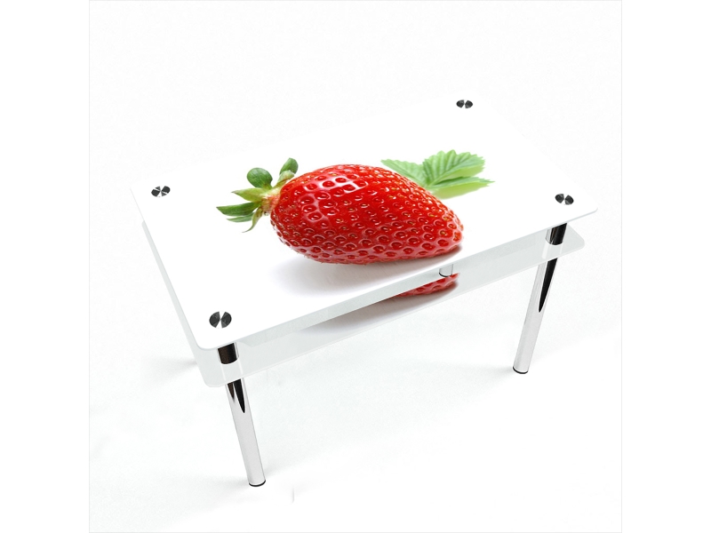 Компания БЦ-стол Стол обеденный прямоугольный с проходящей полкой Sweet berry
