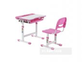Парта и стул-трансформеры Cantare Pink