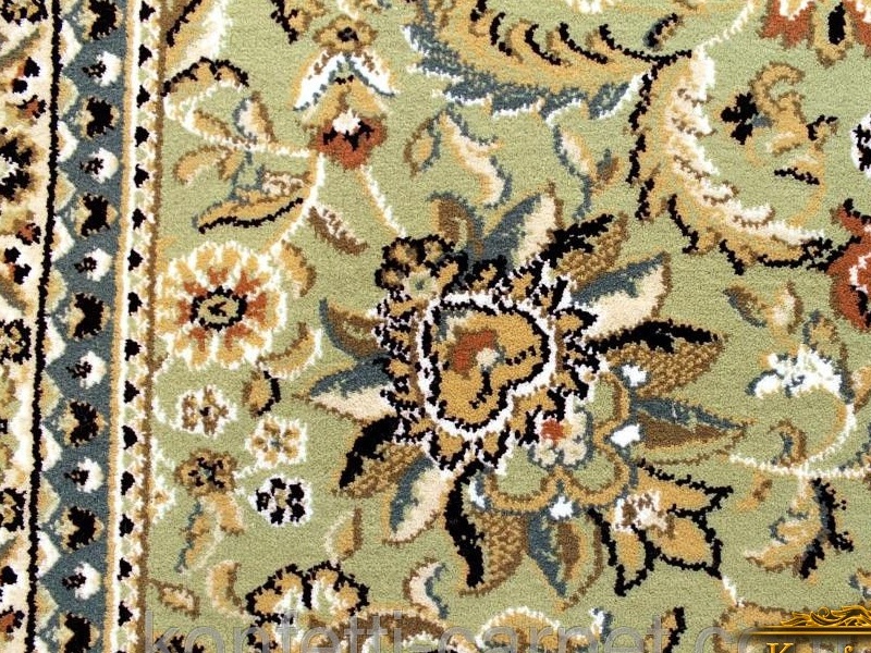 Konfetti Carpet Ковер Sultan 0233 Green-Ivory