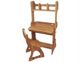 Комплект детский: парта+стул+надстройка (р170-1+c300+h170)