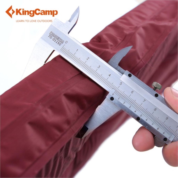 Menco Cамонадувающийся коврик KingCamp Base Camp Comfort(KM3560) Wine red