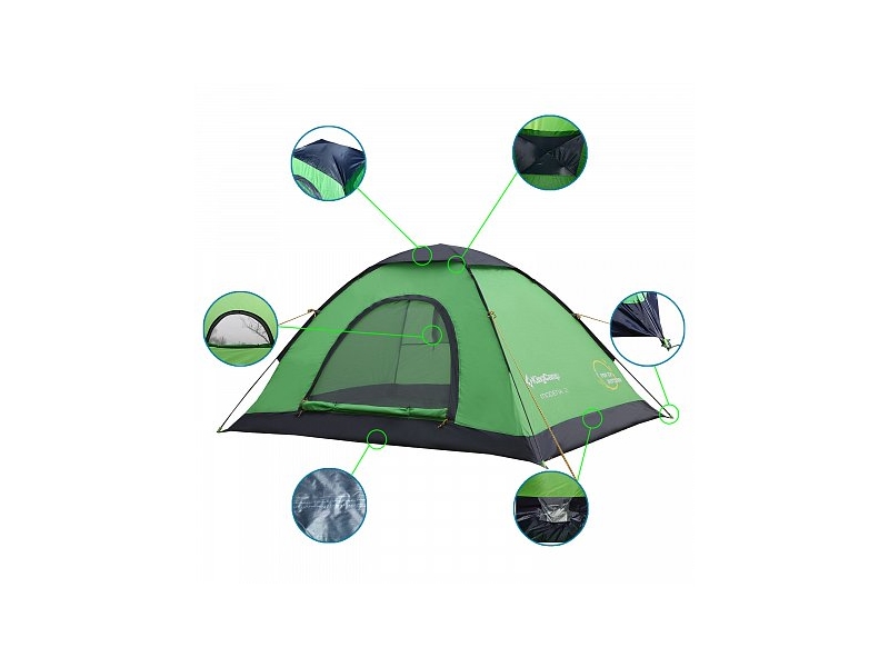 Menco Палатка KingCamp MODENA 2 (KT3036) Green