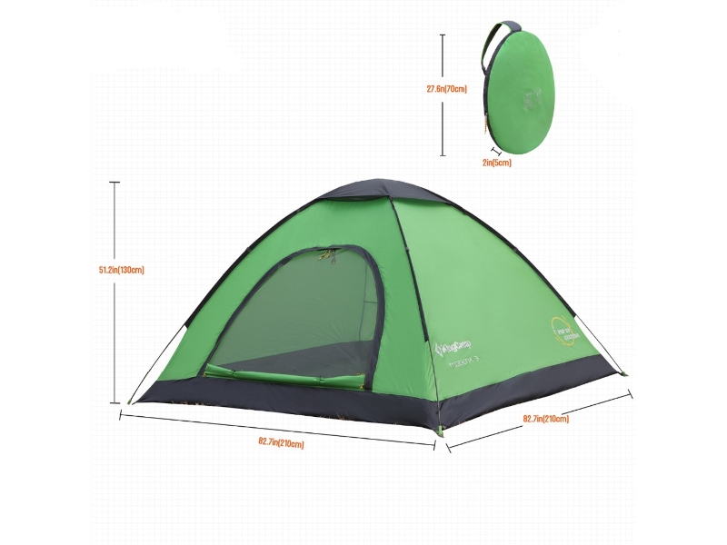 Menco Палатка KingCamp MODENA 3 (KT3037) Green