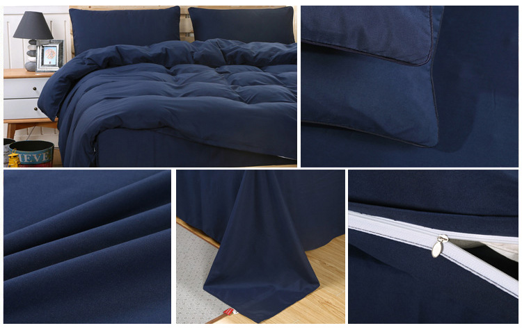 Berni Комплект постельного белья Navy Blue