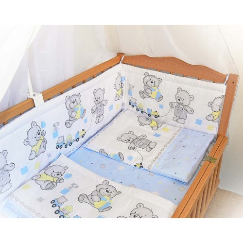 Медисон Спальный набор в детскую кровать Бим Бом (6 элементов) (без балдахина)