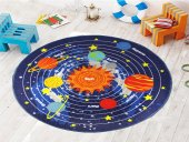Коврик для детской комнаты Solar System 100 х 100 см