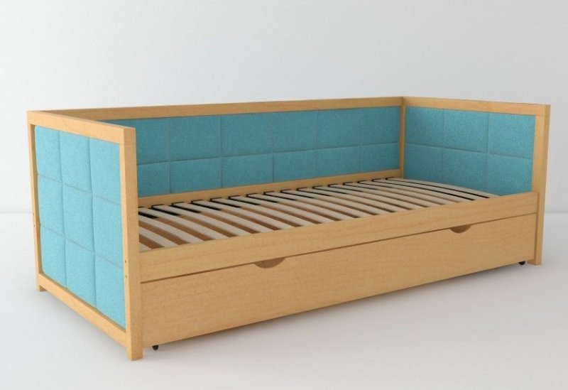 WoodSoft Кровать детская Nevis с ящиками