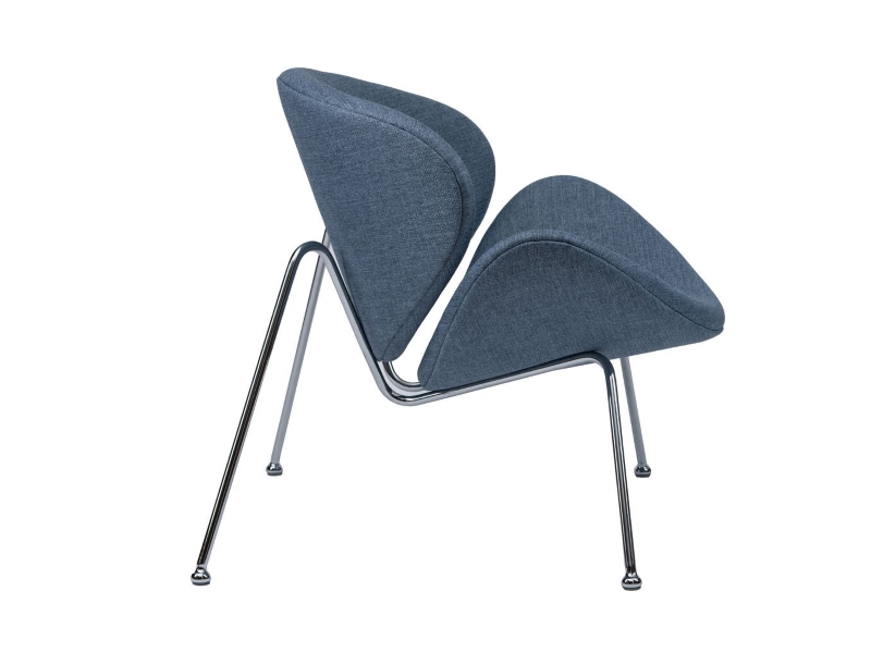 Concepto Лаунж-кресло Foster (Фостер) текстиль голубое небо
