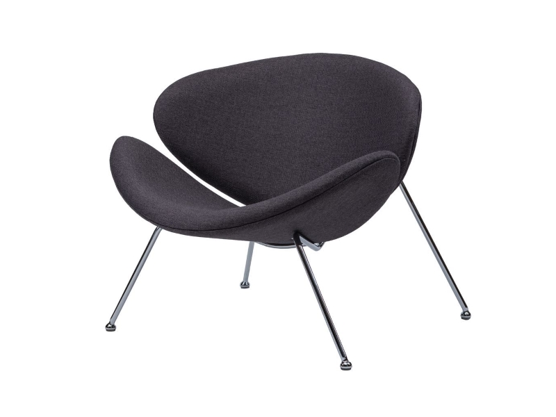 Concepto Лаунж-кресло Foster (Фостер) текстиль серый графит