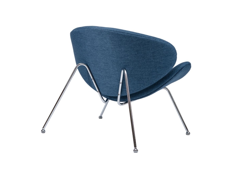 Concepto Лаунж-кресло Foster (Фостер) текстиль синий океан