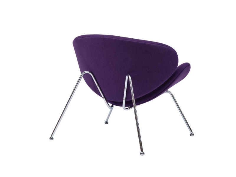 Concepto Лаунж-кресло Foster (Фостер) текстиль фиолетовое