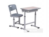 Парта и стул-трансформеры Scuola Grey