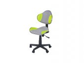 Кресло офисное Фиджет PL PR серый/зёленый