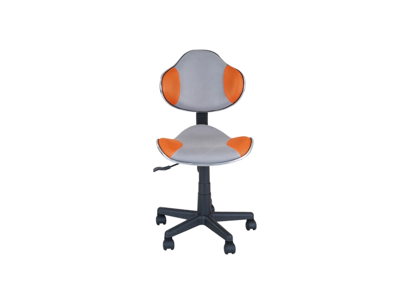 А-Класс Кресло офисное Фиджет PL PR серый/оранжевый