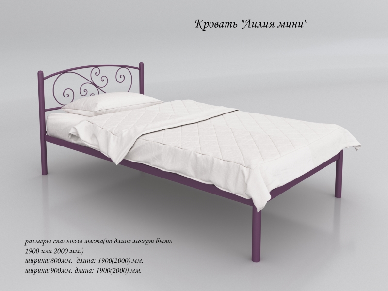 Tenero Кровать металлическая Лилия Мини