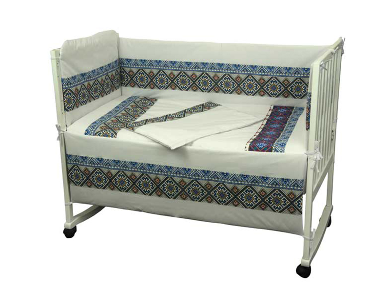 ТМ Руно Набор в детскую кровать размер 60х120 "Словяночка" "Голубой"