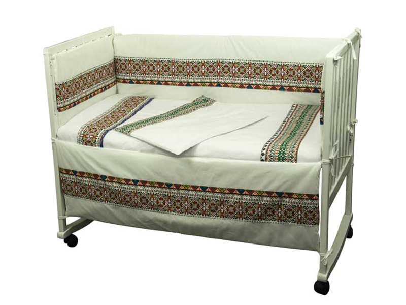 ТМ Руно Набор в детскую кровать размер 60х120 "Словяночка" "Зеленый"