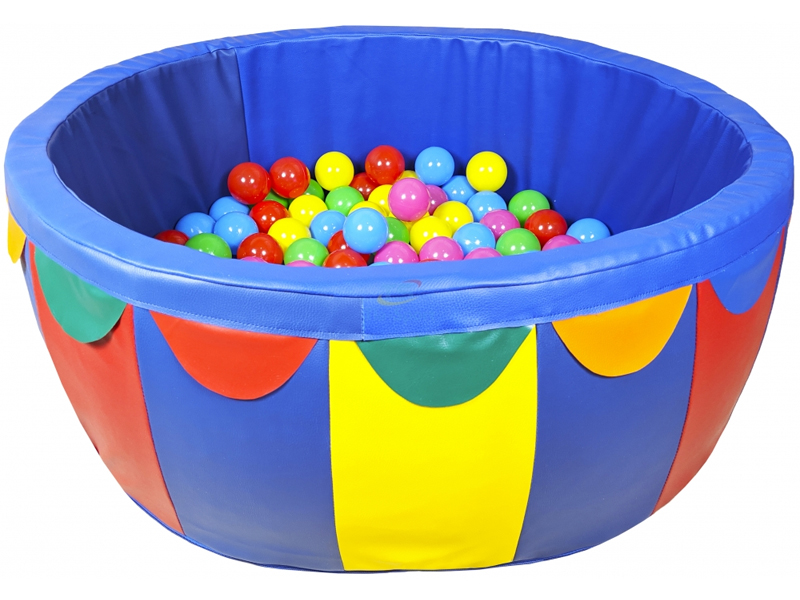 TIA-SPORT Сухой бассейн для дома с шариками 100*40*5 см